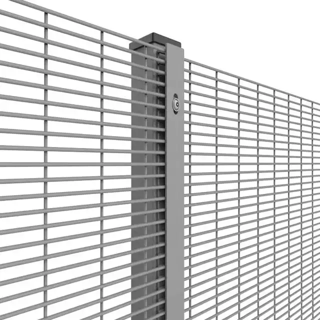 Pagar murah keamanan tinggi 358 pagar antipanjat panel galvanis privasi pagar kawat anti-maling