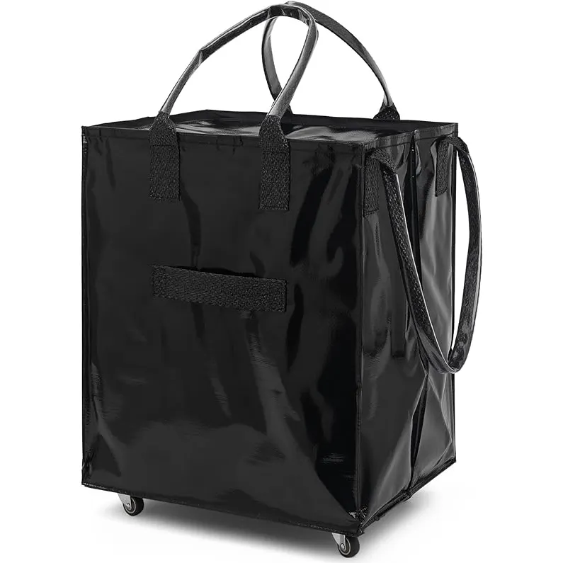 Складная складная сумка для покупок с колесами складная сумка для покупок складная тележка для продуктовых пакетов с Небьющимися ручками