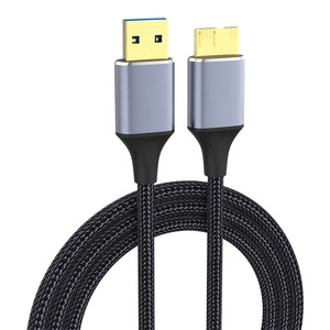 สูงชั้นทองชุบไนลอน braid 3.3ft 1 m USB A ถึง micro B 3.0 ข้อมูล fast ชาร์จสําหรับเครื่องพิมพ์ดิจิตอลกล้องฮาร์ดดิสก์ - Product Image 4