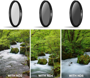 ND 77mm Variable <strong>Filter</strong>, ND2-ND400, Suitable for 24-105mm Lenses. - Product Image 5