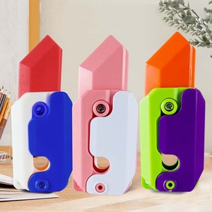 وصل حديثًا لعبة سكين تيكتوك فيدجيت سبينر فديش ثلاثي الأبعاد بالجاذبية لتخفيف الضغط عن القلق تتميز بممحاة قلم رصاص - Product Image 1