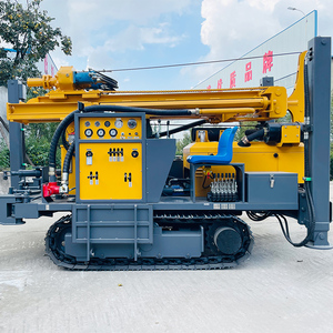 OEM Giàn Khoan nước chất lượng cao Máy khoan giếng nước cát phù sa 180m 250m 300M 500m với búa DTH - Product Image 4