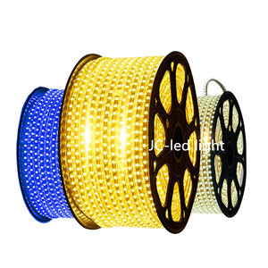 Toptan akıllı DC220V 100 metre SMD 5050 su geçirmez IP65 esnek RGB renk değiştiren LED şerit işık ucuz fabrika fiyat - Product Image 4