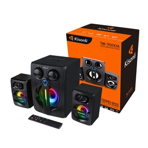 Kisonli TM-9000A AC 220V Speaker for <strong>Computer</strong> 2.1 Surround <strong>System</strong> Multimedia Speakers 2.1 With Blue Tooth <strong>Function</strong>