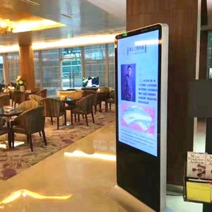 Totem Public 4K 55-дюймовый ЖК-монитор, внутренний дисплей для медиа-рекламы, вращающийся цифровой вывески, киоск для партнерской программы - Product Image 2