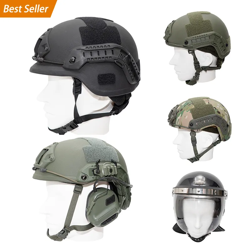 빠른 녹색 사용자 정의 야외 CS 게임 MICH 전투 야외 헬멧 아라미드 보호 장비 M88 안전 보안 전술 헬멧