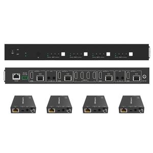 Matriz HDMI sobre CAT Matriz HDMI 4K 70m Matriz HDMI 2,0 Control GUI WEB