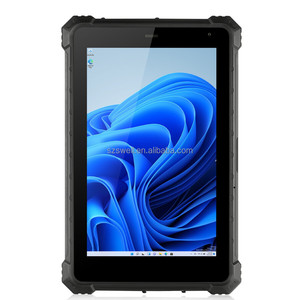 swell W808 i5 i7中央处理器选项双操作系统多点触摸8gb <span class=keywords><strong>RS232</strong></span> USB C 3.0实时全球定位系统跟踪内置8英寸坚固平板电脑