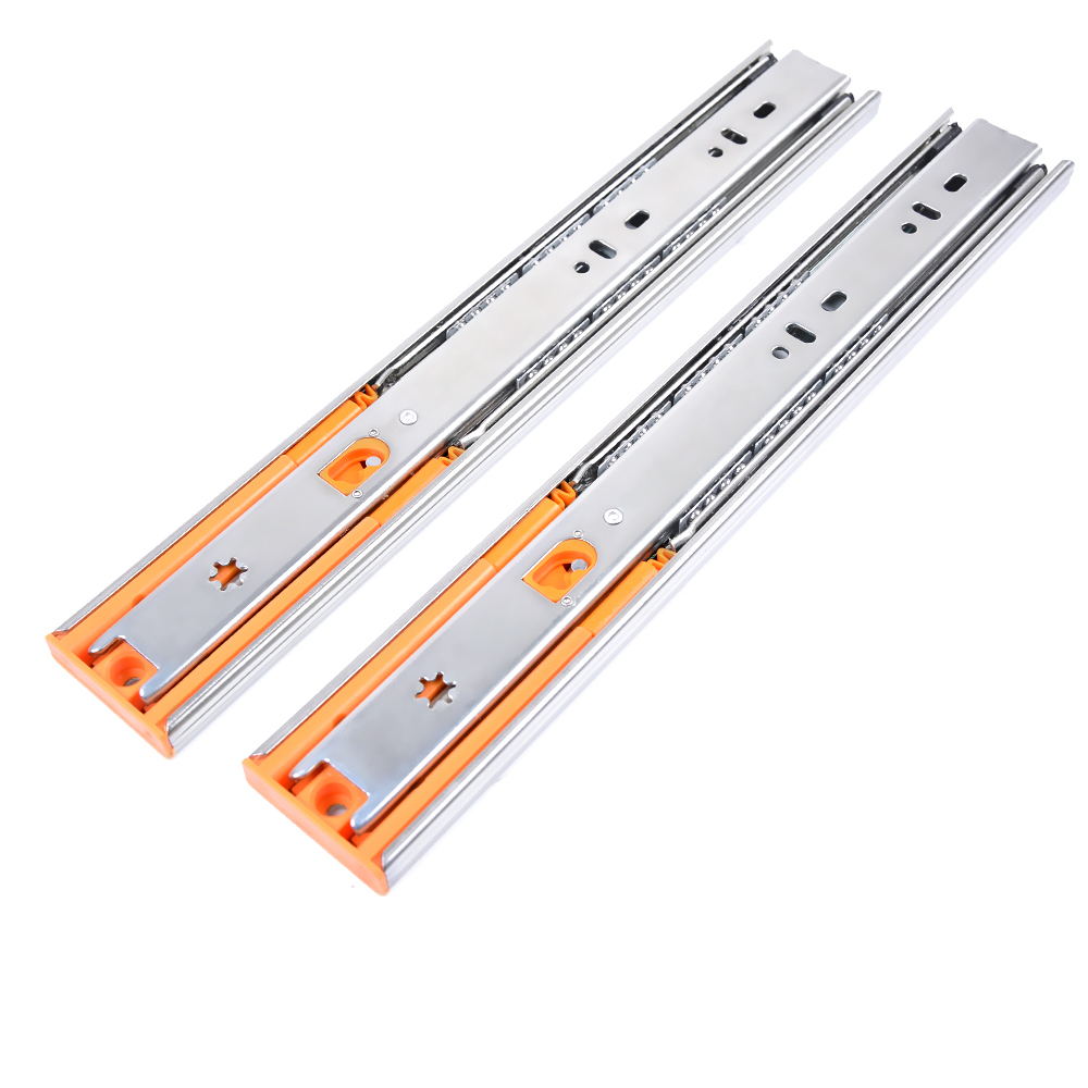 Hot-Selling Soft Closing Drawer Sliders For Storage Cabinet Drawer with lock