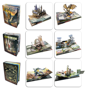 Yimi Paper Custom 3d <strong>Pop</strong> up Children Book Printing Frightened Science <strong>Fiction</strong> Various Topics Story <strong>Pop</strong> up Book for Kids - Product Image 1