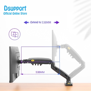 New <strong>NB</strong> F80 Desktop Gas Spring 17-27&quot; LCD LED Monitor Holder <strong>Mount</strong> Arm Full Motion Display Stand Loading 2-9 Kgs - Product Image 2