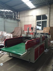 <strong>Automatic</strong> Vest <strong>Handle</strong> Bag Forming <strong>Machine</strong> to Make Bag Polythene Plastic t Shirt Garbage Bag <strong>Making</strong> <strong>Machine</strong> - Product Image 2
