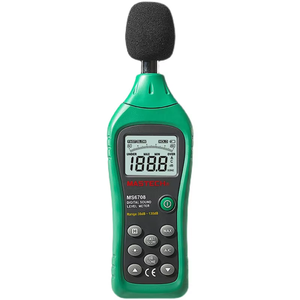MASTECH ms6708 LCD âm thanh kỹ thuật số Decibel âm thanh mức độ tiếng ồn mét dB Meter đo logger Tester 30 db đến 130 dB - Product Image 1