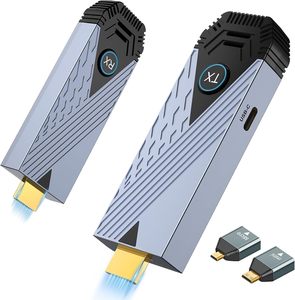 5G WHDI无线HDMI发射器和接收器即插即用30m无线HDMI发射器和接收器1080P高清Wifi