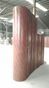 清真寺建筑中用于浇铸装饰混凝土的轻质可重复使用的圆形木柱模板 - Product Image 2