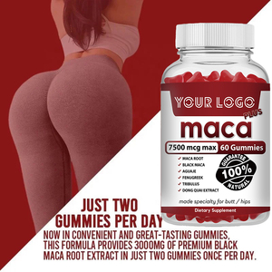 Gummies à la Maca Noire Plus pour Grosses Fesses et Courbes Extrêmes, Racine de Maca Noire pour Améliorer la Vitalité chez les Hommes et les Femmes, Booster de Fessier - Product Image 5