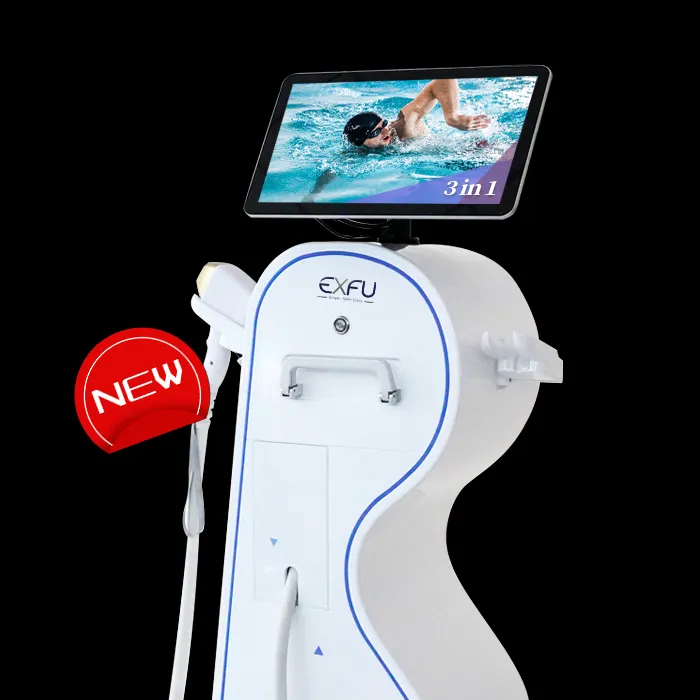 Laser Beauty Equipment 1800W EXFU Diodenlaser permanent 755nm 808nm 1064nm Diodenlaser Haaren tfernung