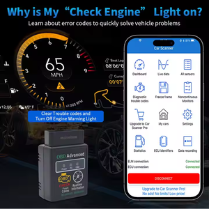 Professional Automotive Scanner OBD 2 Car Fault Code Reader for Car Obd Ii Scanner <strong>OBD2</strong> Engine Code Reader Check Engine Scanner - Product Image 3
