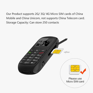 L8STAR BM70小型携帯電話0.66インチOLEDディスプレイダイアラーデュアルSIMカード機能深セン中国 - Product Image 3