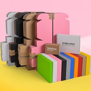 12x9x2 Inches Corrugated Mailer <strong>Box</strong> Flat Shipping <strong>Box</strong> for Posters and Documents - Product Image 1
