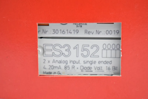EtherCAT端子2通道模拟输入4-20毫安16位ES3152一年保修 - Product Image 3