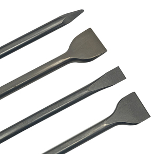 Cincel ADAMAS VALUE Sds Plus de punta máxima y cincel plano para hormigón y piedra, cincel Sds Max de alta calidad, cincel de punta de material 40cr