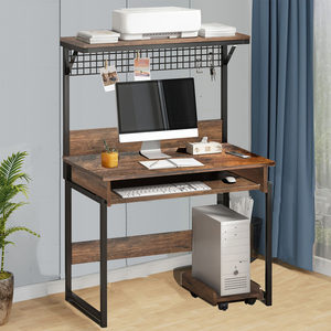 YQ FOREVER Writing <strong>Computer</strong> Desk Modern Study Office Desk PC Laptop <strong>Notebook</strong> Study <strong>Table</strong> for Home Office - Product Image 5