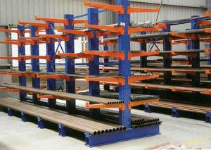 El sistema de estanterías en voladizo multifuncional optimiza el espacio de almacenamiento mejora la eficiencia de acceso adecuado para el almacenamiento de materiales largos - Product Image 6