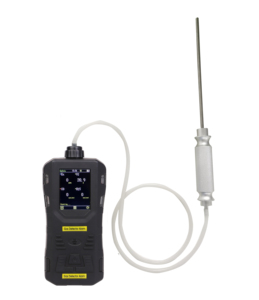 Palmare cl2 hcl h2s rilevatore di gas multi 1-4 rilevatore di gas di registrazione dei dati con raffreddamento sonda - Product Image 1