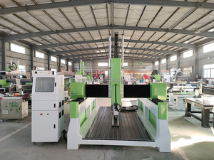 Venta de fábrica, de 5 ejes molde de espuma y 4 ejes, enrutador CNC para carpintería con servomotores de husillo ATC, eje Z alto - Product Image 2