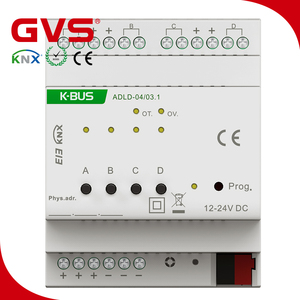 GVS <span class=keywords><strong>KNX</strong></span>/EIB K-otobüs ev otomasyonu faz kontrol lider kenar Dimmer <span class=keywords><strong>KNX</strong></span> 2 4 kat SCR Dimmer aktüatör LED Dimmer <span class=keywords><strong>KNX</strong></span> akıllı ev - Product Image 6