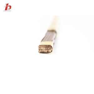Sıkı kalite kontrol kağıdı yüksek gerilim ekipmanları trafo için sürekli aktarılmış iletken sarma teli yalıtımlı - Product Image 2