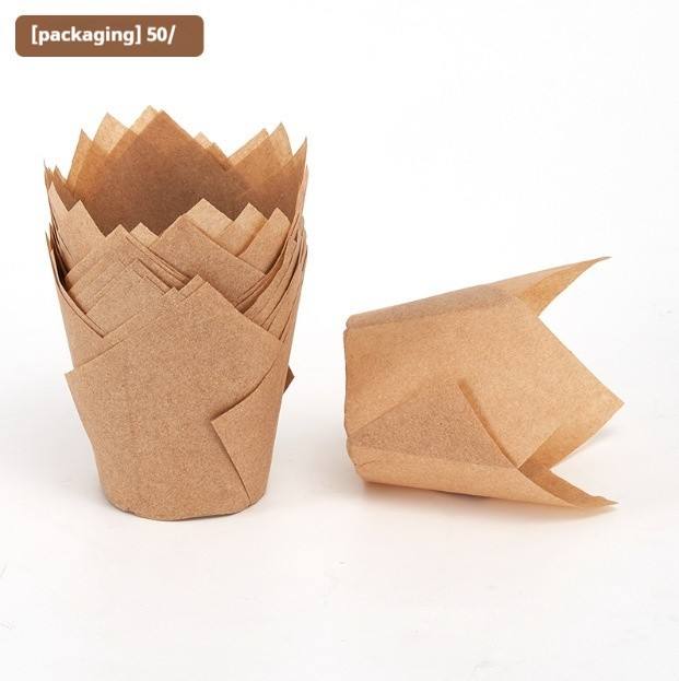 สีน้ำตาล/ธรรมชาติ - 50 ชิ้น