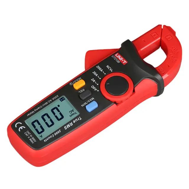 1999 Zählung UNI-T UT210b Mini Digital Clamp Multimeter mit Measures Voltage True RMS AC/DC Current TESTER