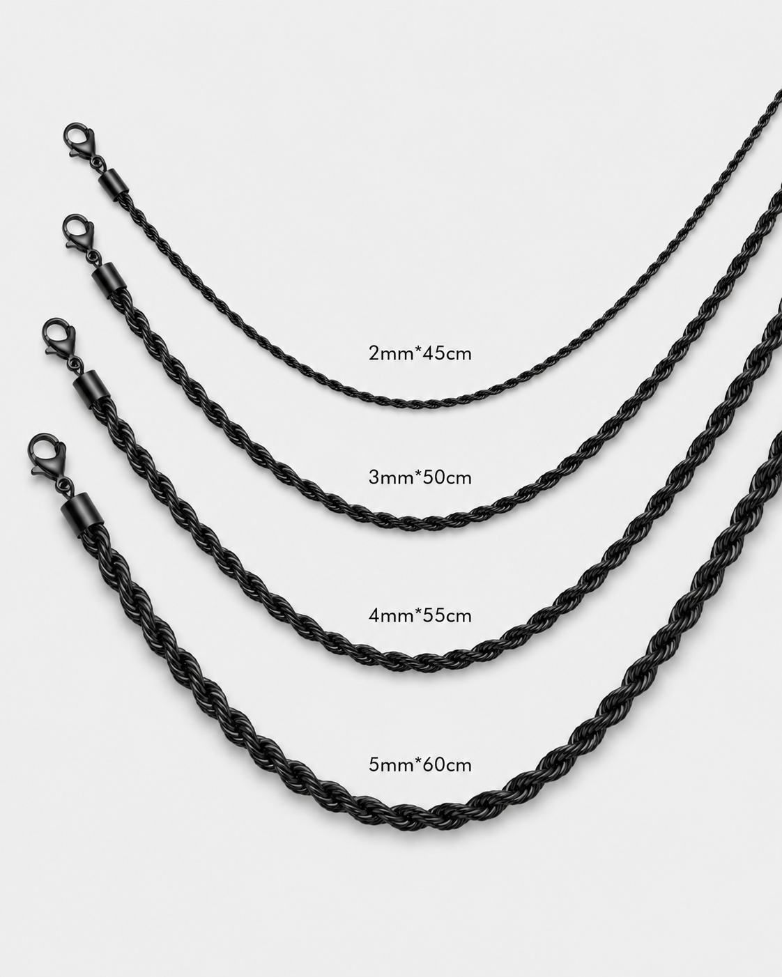5 mm negro