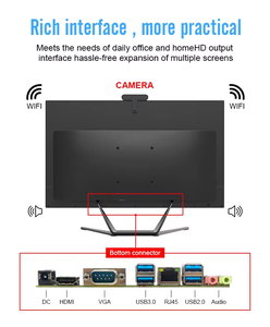 All in One <strong>I3</strong> I5 I7 <strong>Processor</strong> High Speed Work Studio Monoblock Desktop Aio <strong>Computer</strong> 21.5 Monitor All in One Win Pc Business