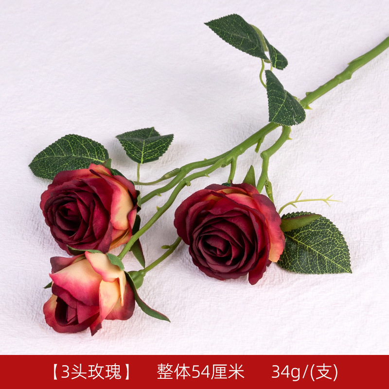 3 roses