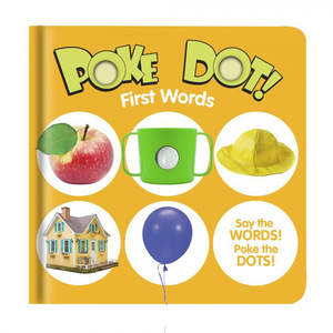 Poke Dot Board <strong>Book</strong> Printing First Words Shapes Cardboard <strong>Book</strong> with Hole Learning <strong>Book</strong> for Baby