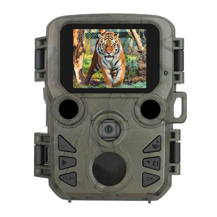 Venta al por mayor H511C 2 pulgadas TFT 128x160 HD Cámara de caza al aire libre Impermeable Visión nocturna Monitoreo Animal Cámara de detección infrarroja