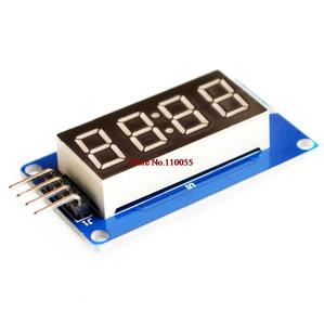 Stock CL337 4 bit tubo digitale modulo Display a LED con Display orologio TM1637 per Raspberry PI - Product Image 1