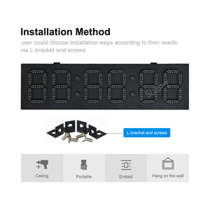 Benutzer definierte große LED-Countdown-Timer-Anzeige Digitaluhr-Ereignis-Countdown-Timer