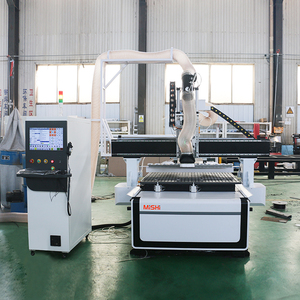 Línea de producción de anidamiento ATC, fabricación automática de muebles, máquina enrutadora CNC 1325 1530 para gabinete de madera - Product Image 2