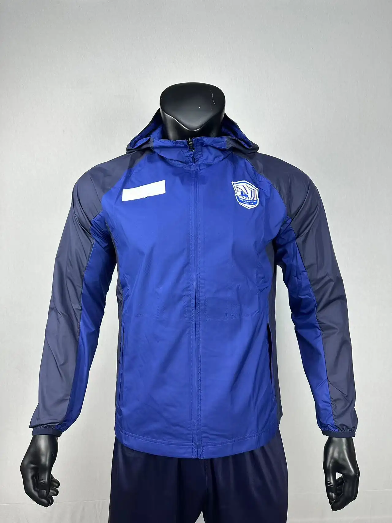 Custom men's jackets sun protection clothing plus size tracksuits hoodie custom logo men's jacket Windbreaker Jacket For Running