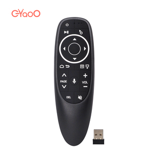 G10 G10S Pro aydınlatmalı hava fare USB 2.4GHz kablosuz ses kontrolü Air Fly fare uzaktan kumanda - Product Image 4