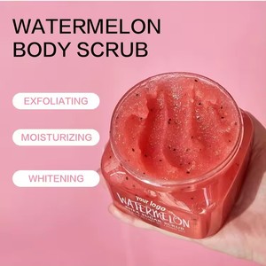 Individuelle Eigenmarke Wassermelone natürliches peeling Peeling bio-Obst Aufhellung Körper Körperpeeling