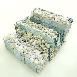 Galvanized Gabion Box <strong>Hexagonal</strong> Gabion Iron Wire Mesh Woven Gabion <strong>Net</strong> - Product Image 1