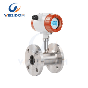 Dispositivo de medición de flujo Pulso 4-20mA Salida Multi-Temperatura Personalizado Agua Diesel Líquido Turbina Caudalímetro - Product Image 1