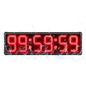 Wasserdichtes einseitiges 8-Zoll-Display für den Außenbereich National Marathon Running Race Timing Clock LED Digital Countdown Stoppuhr Timer - Product Image 1