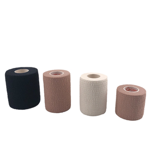 7.5cm * 4.5m Lumière EAB Bande Couleur Personnalisée Doux Léger <span class=keywords><strong>Bandage</strong></span> Élastique Respirant Coton Médical Wraps Support Échantillon Adhésif - Product Image 6