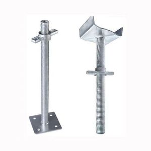 Hot Dip Galvanized Adjustable U Head <strong>Support</strong> Seamless Steel Pipe Production Ring Lock Scaffolding <strong>Support</strong> Bottom Bracket - Product Image 1